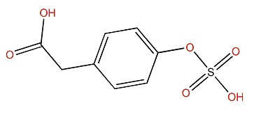 4-(Sulfooxy)-phenylacetic acid